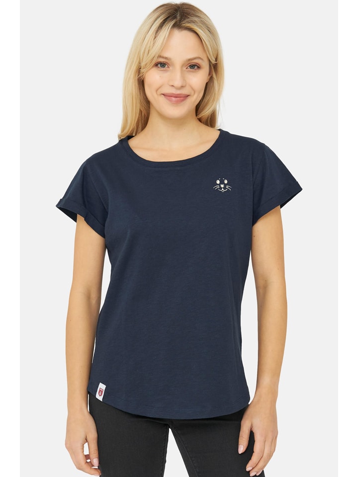 Derbe Shirt in Dunkelblau - M