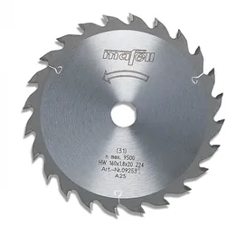 Mafell Sägeblatt HM 160 x 20 Z 24 WZ  MT 55  KSP 55 KSP 400 092533