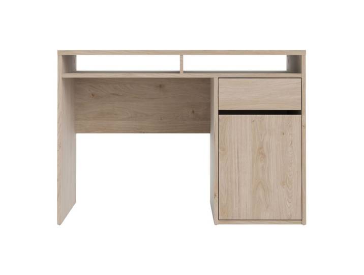 Bureau 1 porte 1 tiroir BEST 2 imitation chêne