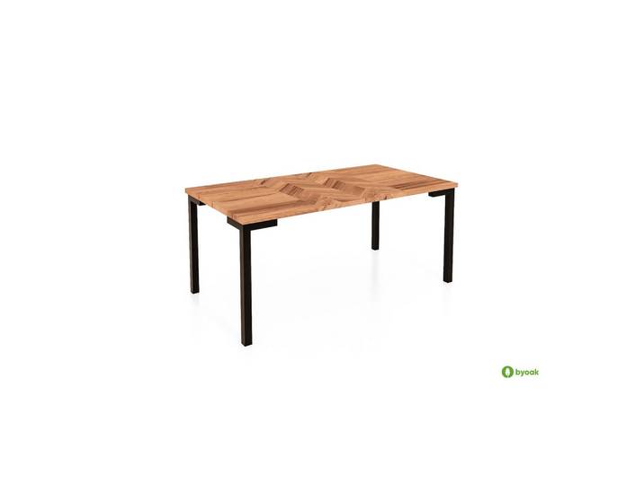 KAFFEETISCH LEON 80x80 Kernbuche