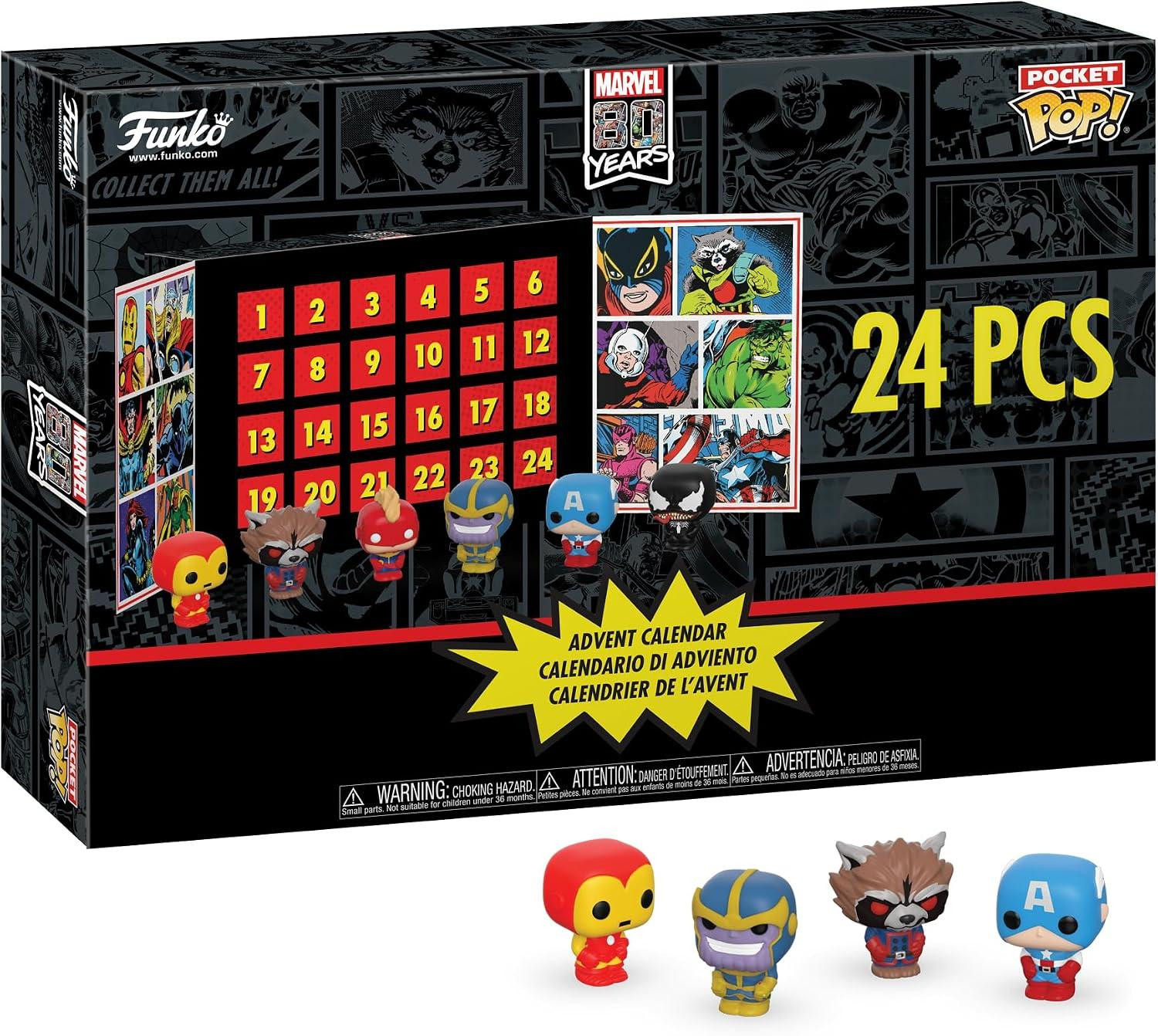 Pocket pop! Marvel Avengers adventskalender 2019 met 24 stuks voor PS4 en Xbox One