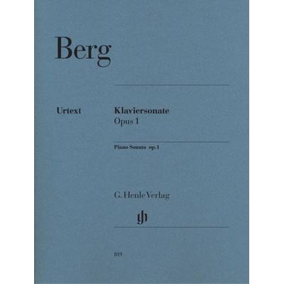 Alban Berg - Klaviersonate op. 1 -