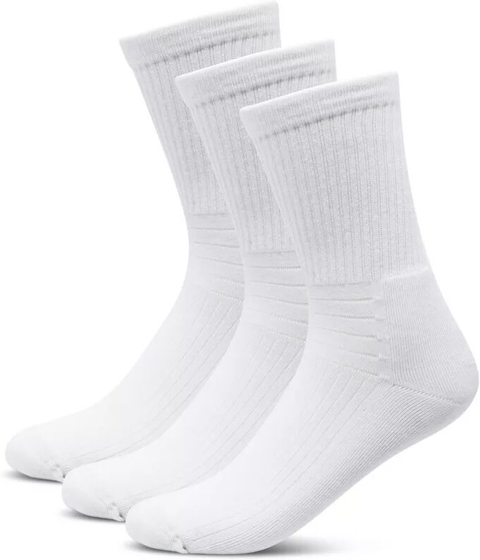 Manor Sport - Triopack, wadenlange Sp-Sock, für Herren, Weiss, Größe 39-42