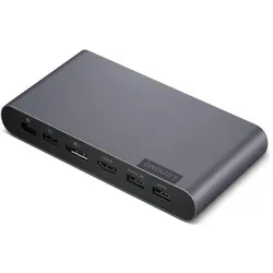 Lenovo USB-C Universal Business Dock (USB-C, 8 Ports), Dockingstation + USB Hub, Grau
