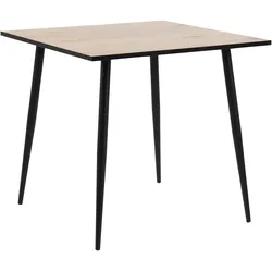 Ebuy24, Esstisch, Esstisch Willy (80 x 80 x 75 cm)