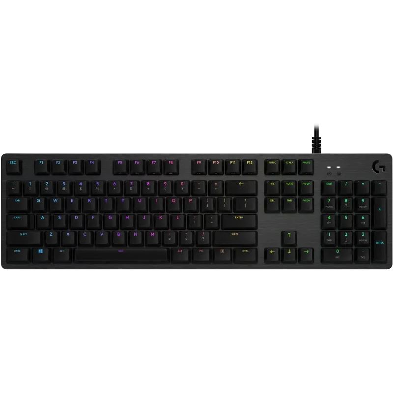 Logitech G512 Carbon Kailh GX-BROWN USB Franzoesisch schwarz (kabelgebunden)