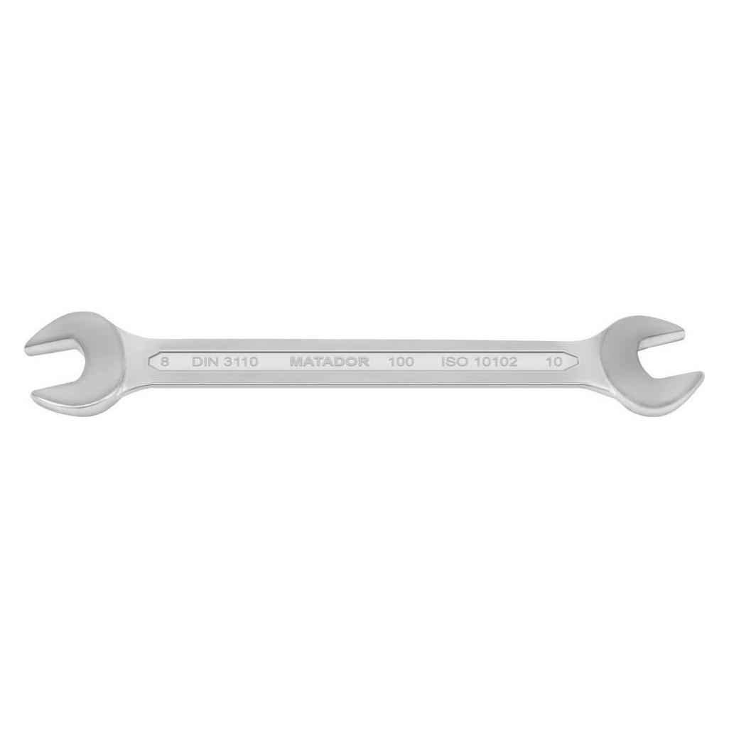 Matador Doppelmaulschlüssel, 8 x 10 mm (10 mm, 8 mm) (01000810)