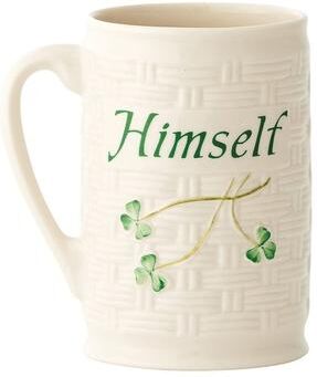 Belleek Himself Mug
