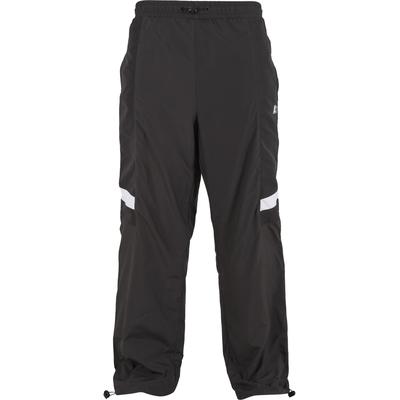Jogginghose STARTER BLACK LABEL "Starter Black Label Starter Fabric Mix Track Pants", Herren, Gr. XL, US-Größen, schwarz-weiß (schwarz), 100% Polyester, normal, Hosen Jogginghose