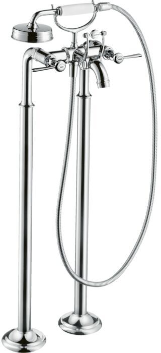 Hansgrohe Axor Montreux Wannenarmatur 16553000 chrom, Standmontage, Hebelgriff