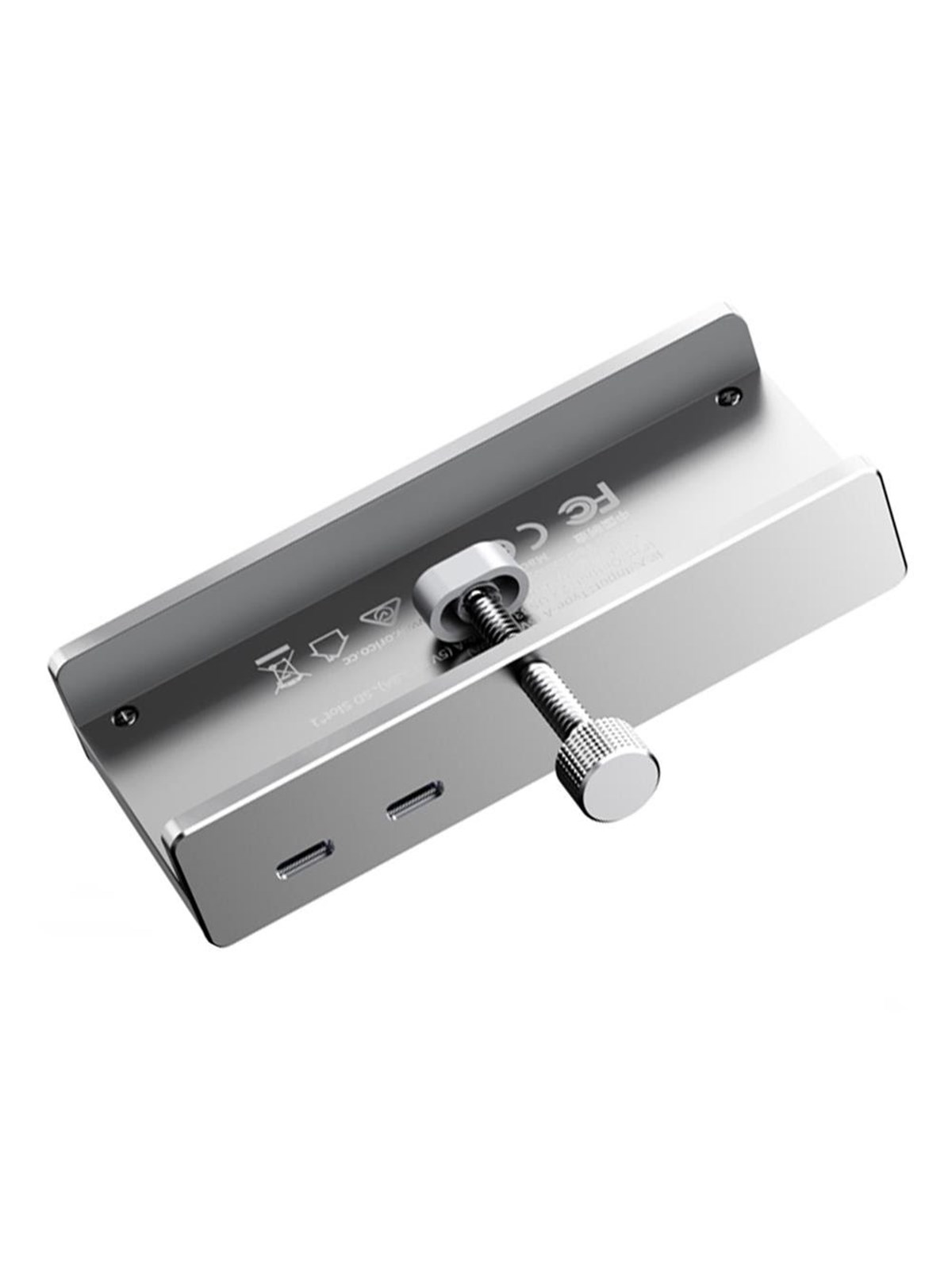 ORICO MH5PMM Clamp-mounted Hub USB-C / 2x USB-A 3.0 + SD&TF + 3.5mm Audio - Black USB-Hubs