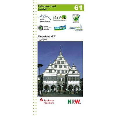 Paderborner Land (Nordteil) Blatt 61, topographische Wanderkarte NRW, Sonstige von Geobasisdaten: Land NRW, GeoMap, 978-3-95965-034-2