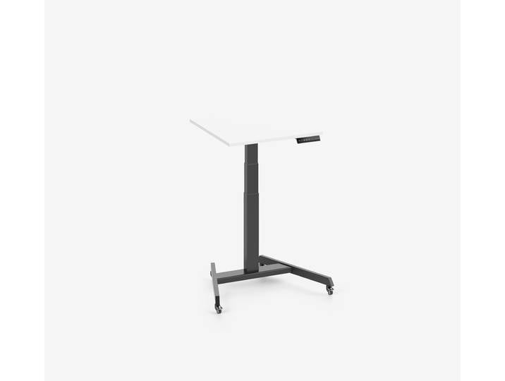 FOKUS Single Schreibtisch Schwarz Weiß 60x60