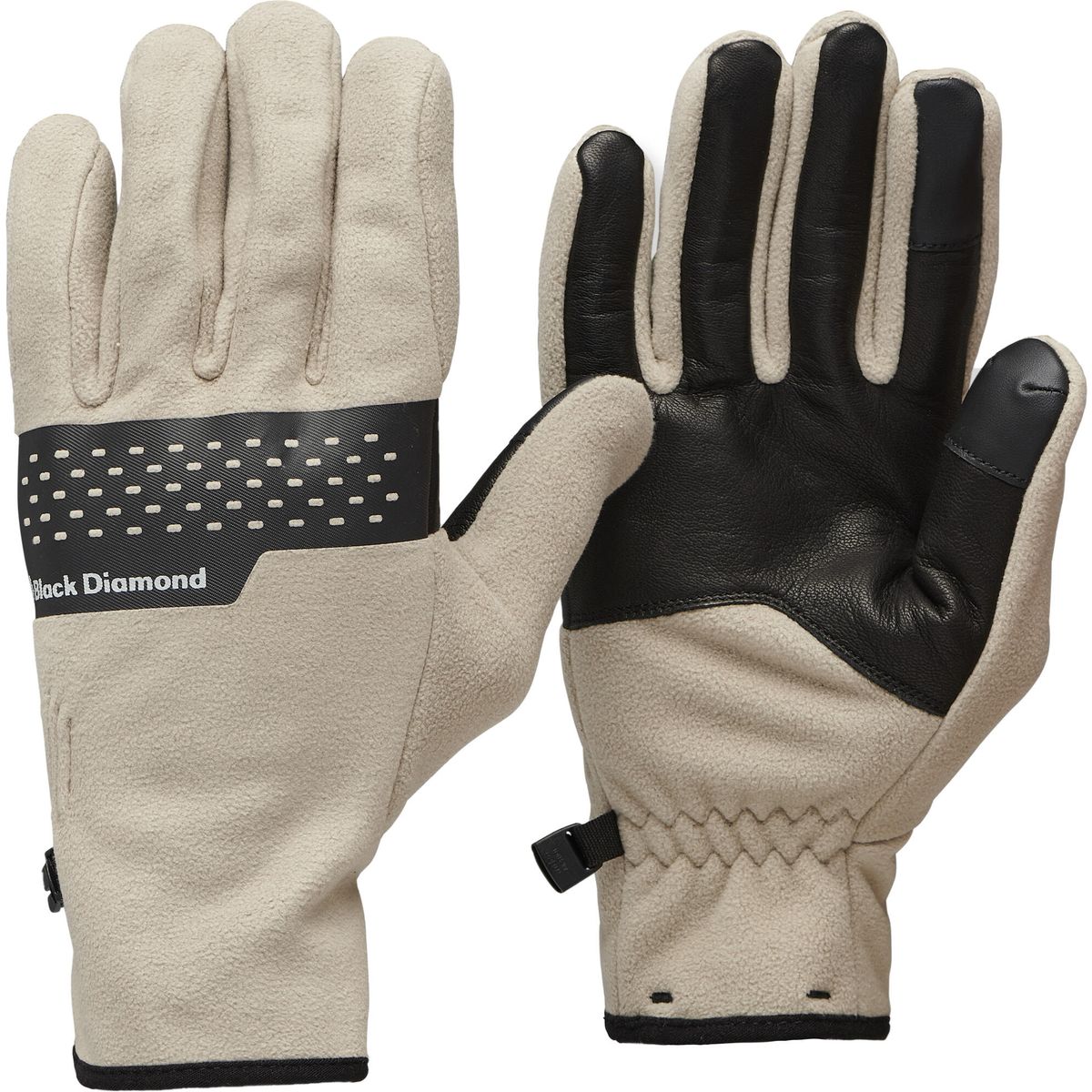 Black Diamond Alpine Fleece Gloves moonstone (2018) XLG BD8017472018XLG1