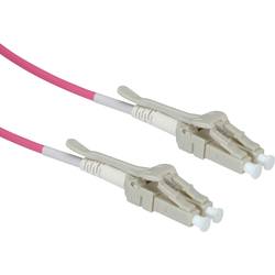 ROLINE LWL-Kabel 50/125µm OM4, LC/LC, LSOH, Low-Loss, Data Center, violett, 10 m 21.15.8880