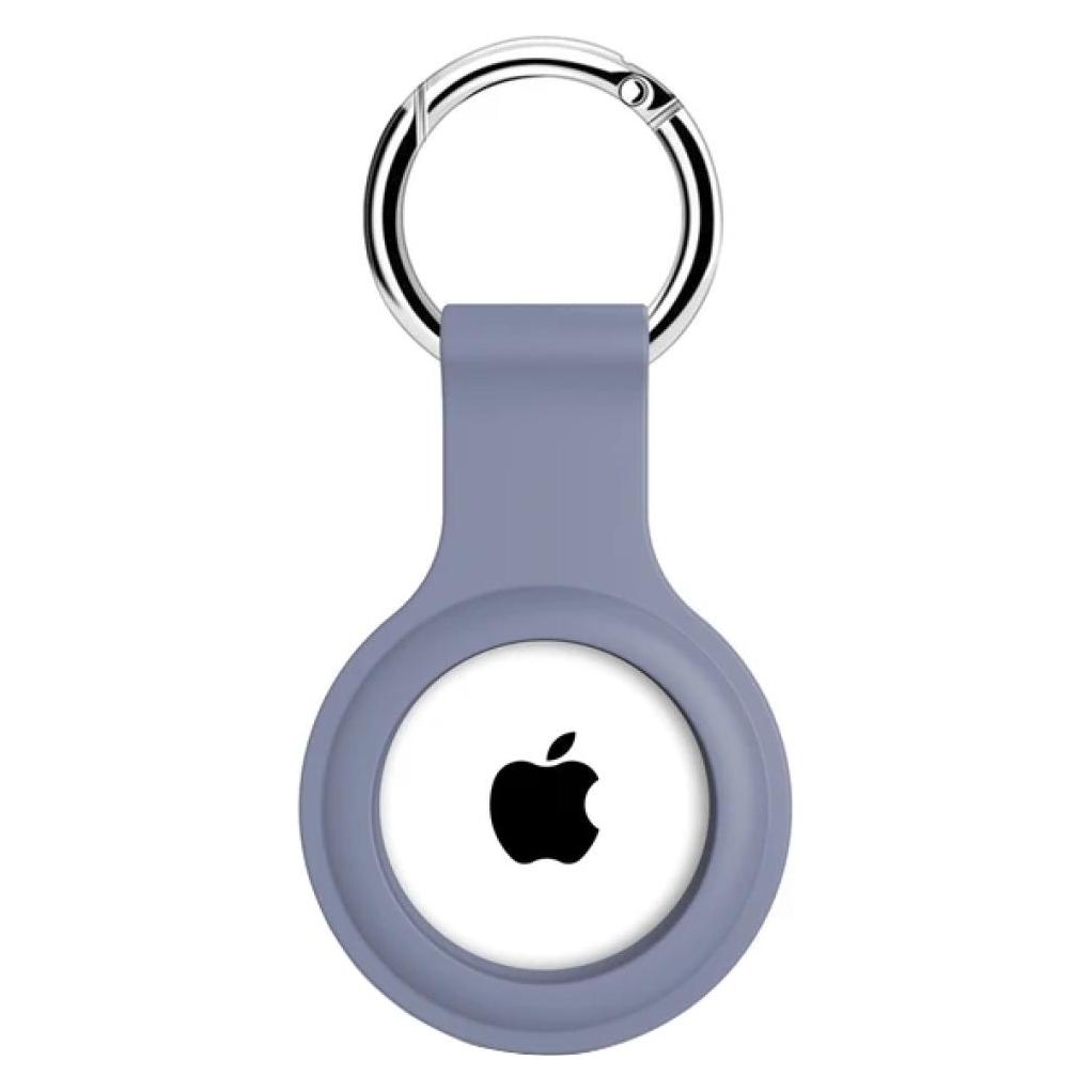 Screenguard Apple Airtag Liquid Silikon Case mit Schlüsselanhänger (00033132)