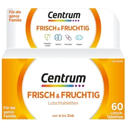 Centrum Frisch & Fruchtig 60 St Lutschtabletten