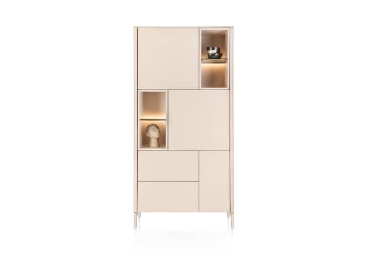 XOOON Trentino Highboard 3 Türen + 2 Schubladen
