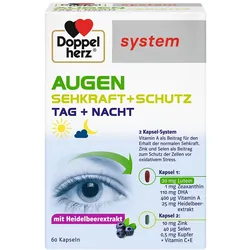 DOPPELHERZ Augen Sehkraft+Schutz system Kapseln 60 St