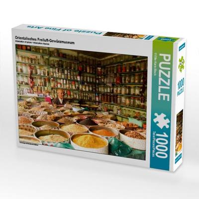 CALVENDO Puzzle Orientalisches Freiluft-Gewürzmuseum | 1000 Teile Lege-Größe 64x48cm Foto-Puzzle für glückliche Stunden