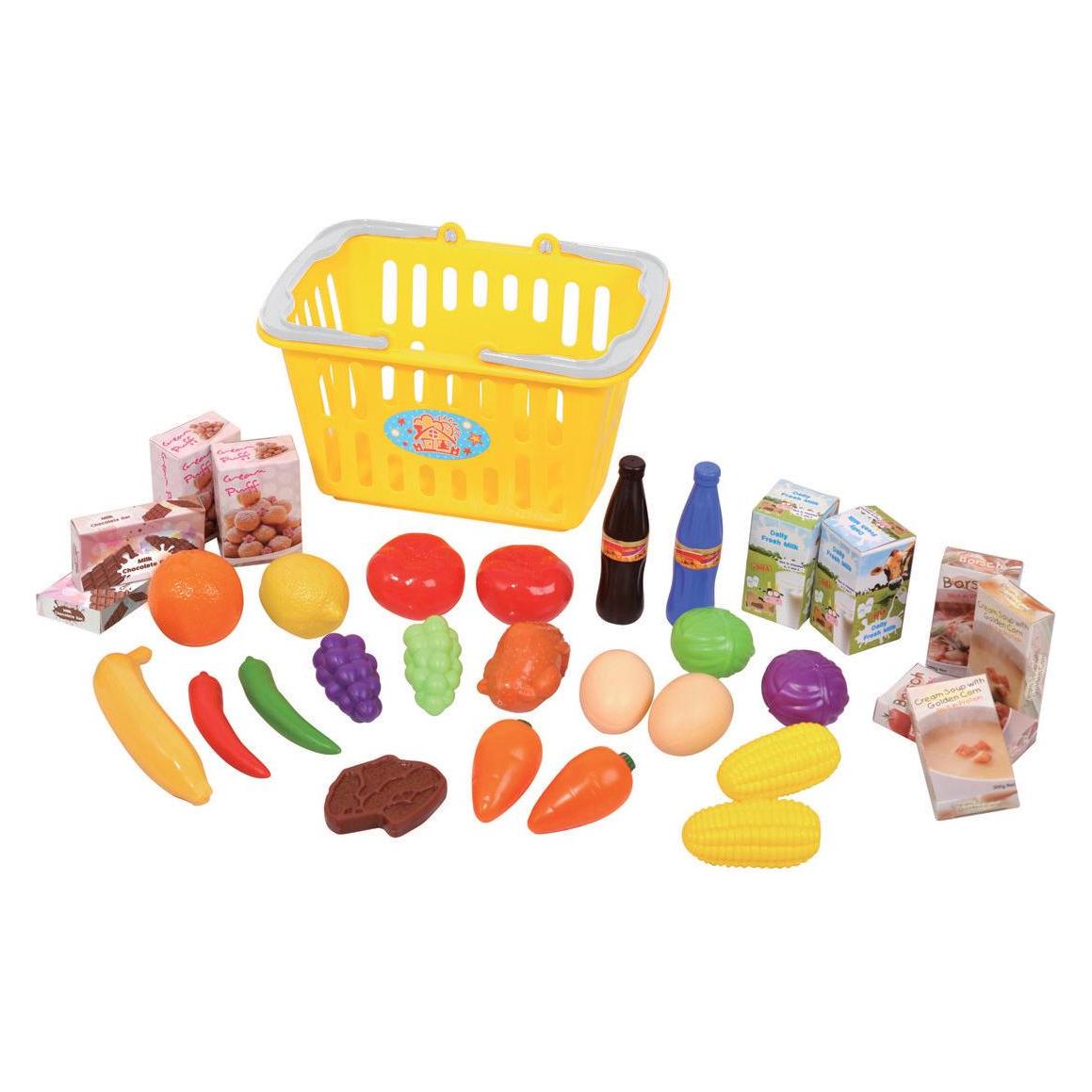 PlayGo Mandje met Boodschappen (P3752)