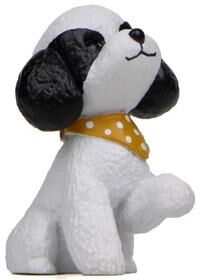 Inspired Deals Warm Color Beckoning Teddy Figurine Resin Car Dashboard & Garden Decoration black And White
