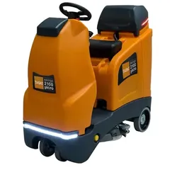 TASKI swingo 2100μicro inkl. 4 Batterien Intelligente Gesamtlösung als Aufsitzscheuersaugmaschine