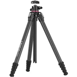 Ulanzi TZ01 2-IN-1 Carbon Tripod w/ Uka Quick-Release (Carbon), Stativ, Schwarz