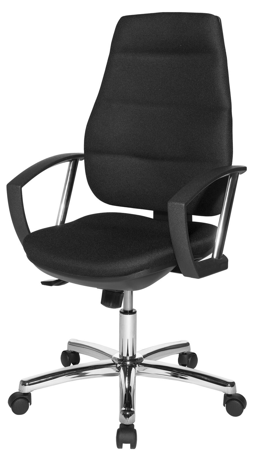neutral Bürostuhl Unni SY Deluxe sw, Gestell chrom UNNI SY DEL BC0
