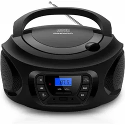 Aiwa Tragbares Radio DW3011 (AM, FM, Bluetooth), Radio, Schwarz