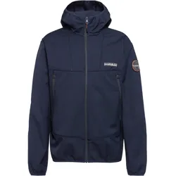 Napapijri A-Biois Softshelljacke Herren | Gr. L | blau - blau
