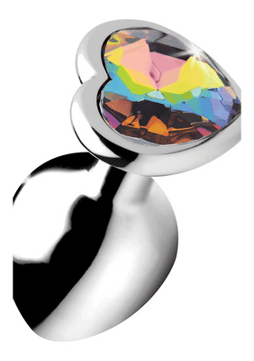 XR Brands Plug anal Rainbow Prism - Medium