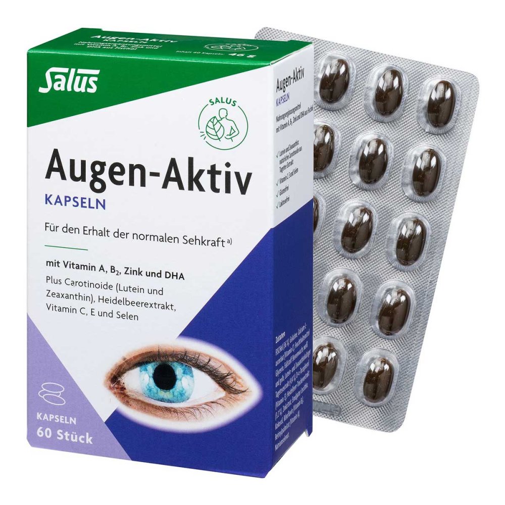 SALUS Pharma GmbH Augen Aktiv Kapseln Salus 08895953