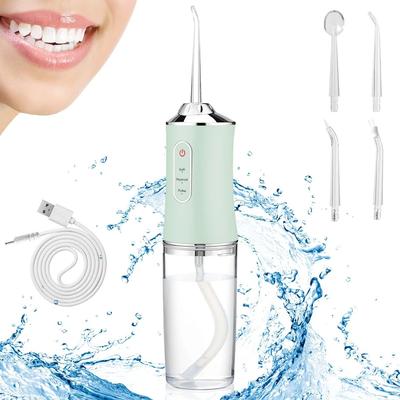 Uplift Essentials Hydro Pulse Portable Oral Irrigator green