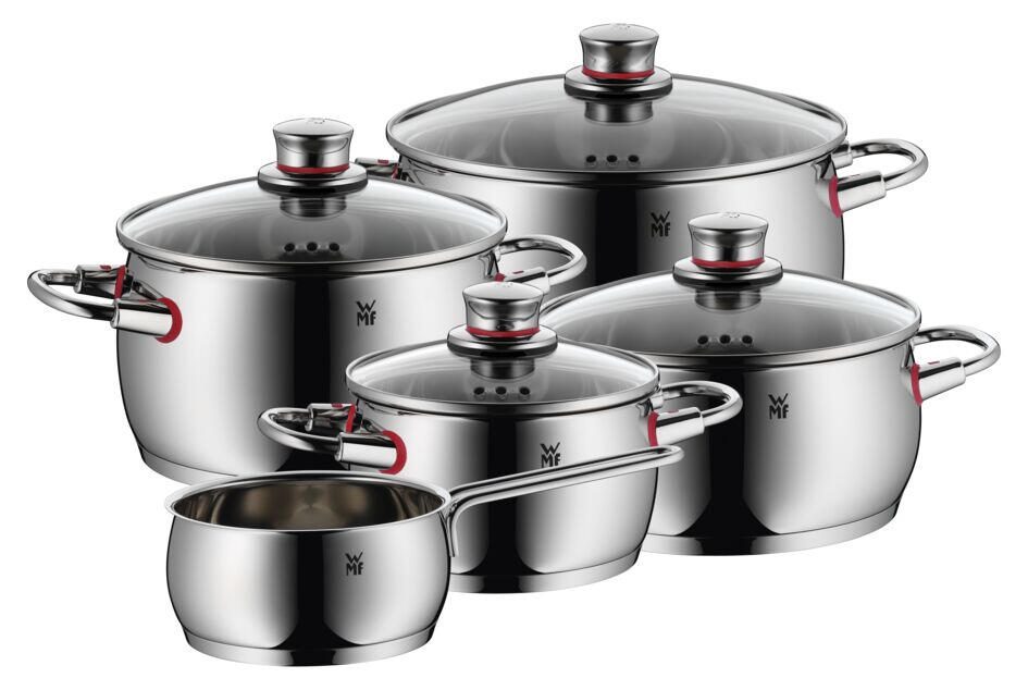 WMF Quality One Topf-Set, 5-teilig 07.7455.6380
