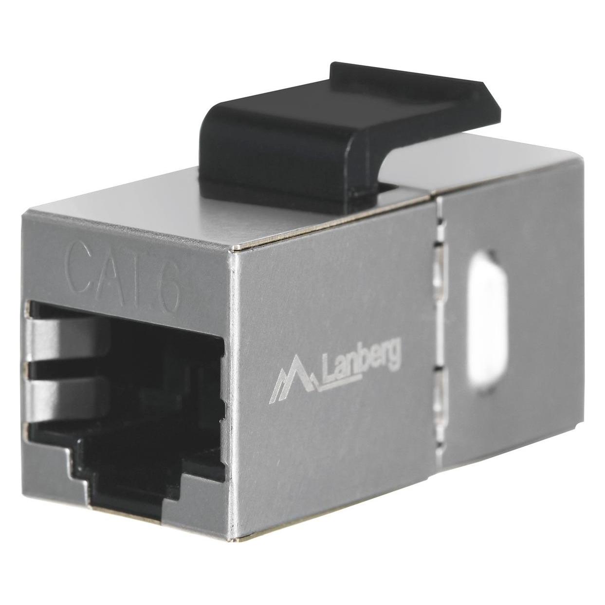 Lanberg Feed-thru Keystone Connector RJ45->RJ45 FTP Cat.6 (KSF6-3000)