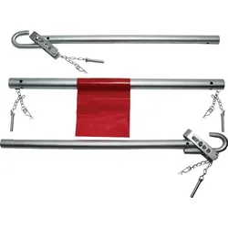 Abschleppstange STA/Metall L1,8xB65xH53mm G.4,26kg silber - 10481