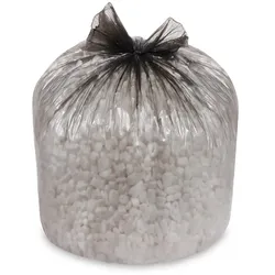 Mülleimerbeutel (HDPE) schwarz 50 x 60 cm 30L `M`