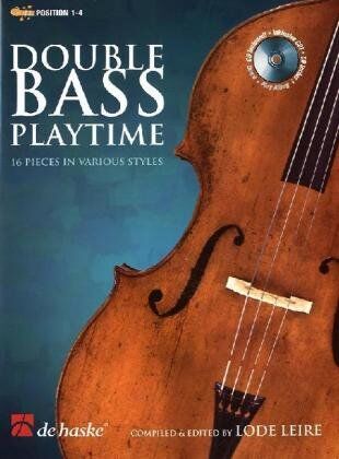 Lode Leire - Double Bass Playtime, Kontrabass u. Klavier, m. Audio-CD - Preis vom 18.10.2026 19:22:15 h