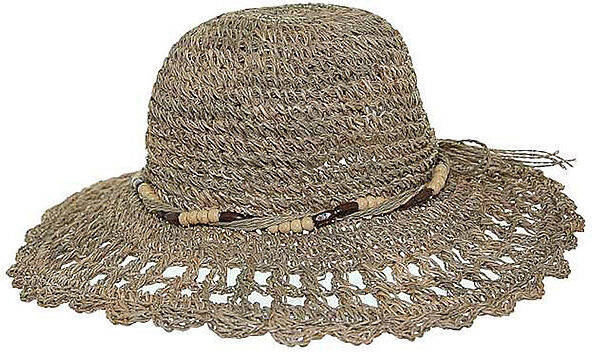 KUEBL Damen Sonnenhut beige W
