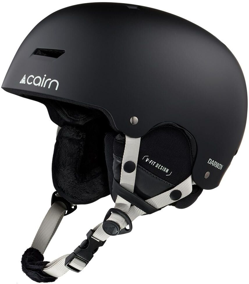Cairn  - Darwin Mat Black Agate Gray - S - Casque de ski