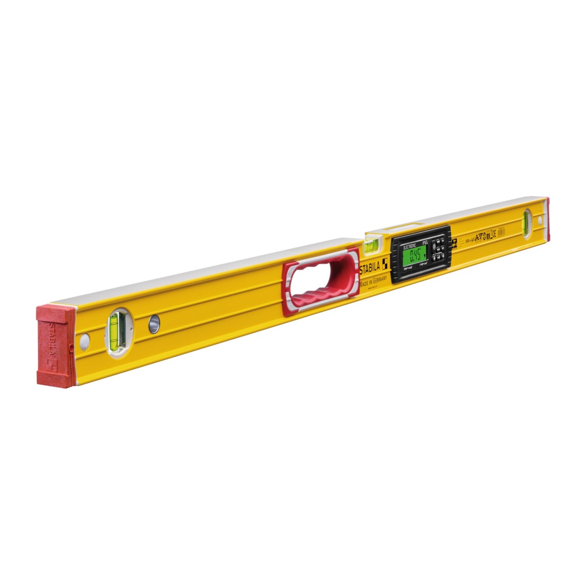 STABILA Elektronik-Wasserwaage TECH 196 electronic IP 65, 100 cm, mit Wasserwaagen-Tasche (17672)