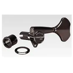 G-Gotoh Gotoh GB-350 Mechanik 2L2R black, Zubehör Instrumente, Schwarz