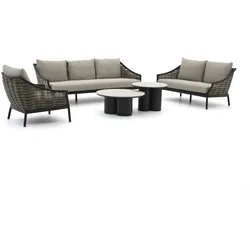 Apple Bee Milou/Tonga Sessel-Sofa Lounge-Set 5-teilig 6-Sitzer