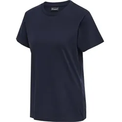 hummel Hmlred Basic T-Shirt S/S Damen - marine - L