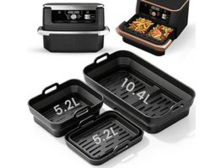 Airfryer Acceoire pour Ninja Foodi Flexdrawer 10 4 l friteue à air chaud AF500EU 3 10.4l Foodi Flexdrawer Moule ilicone