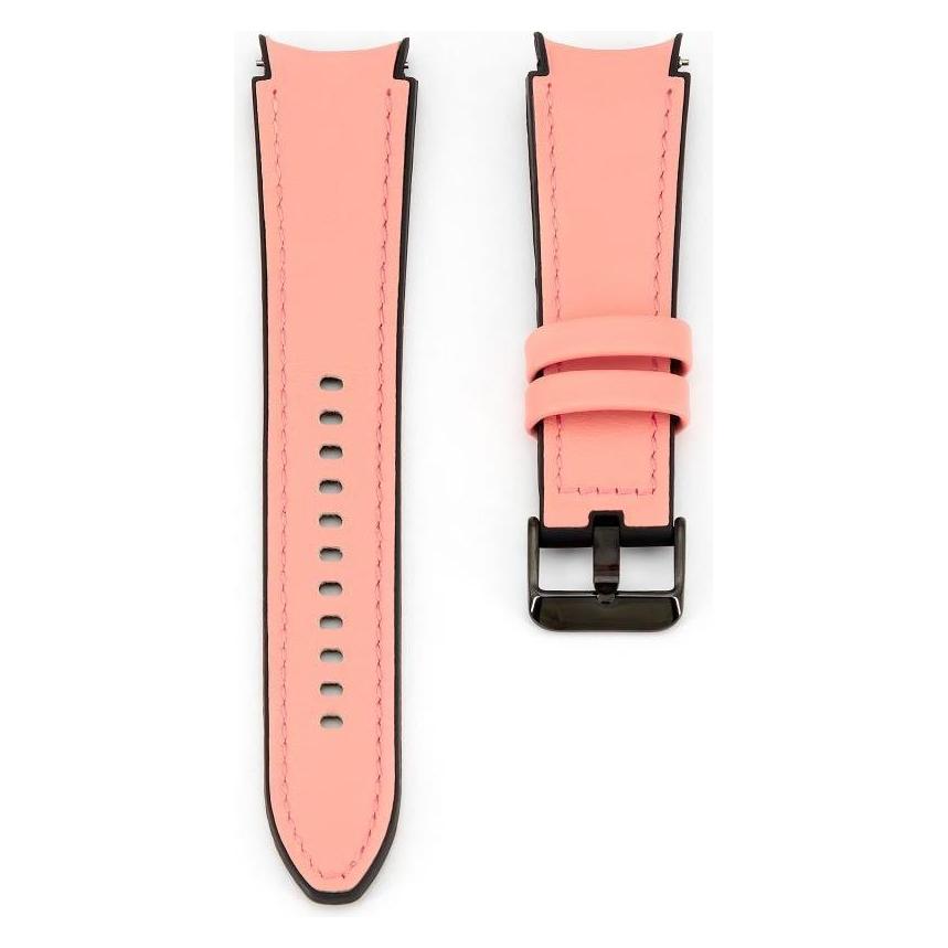 Connect 20mm Silicone Patch Leather Strap (130mm M/L) (20 mm, Leder, Silikon) (CONUNI20SPLP)