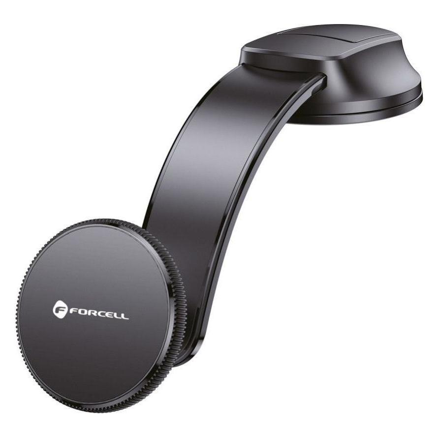 Forcell F-Grip MagFlex uchwyt samochodowy do szyby/deski kompatybilny z MagSafe czarny (5903396236853)