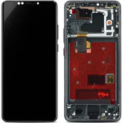 OEM Display (Soft-OLED) + Rahmen für Huawei Mate 20 Pro Twilight (Display, Huawei Mate 20 Pro), Mobilgerät Ersatzteile