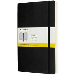 Moleskine, Heft + Block, Notizbuch (A5, Kariert, Weicher Einband)